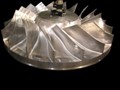 large compressor impeller - open hub